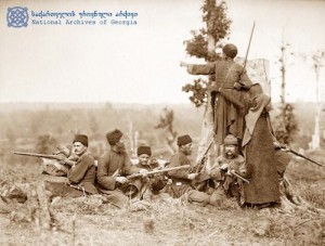 "Amushed soldiers at Tsikhisdziri", Russo-Turkish war of 1877-1878