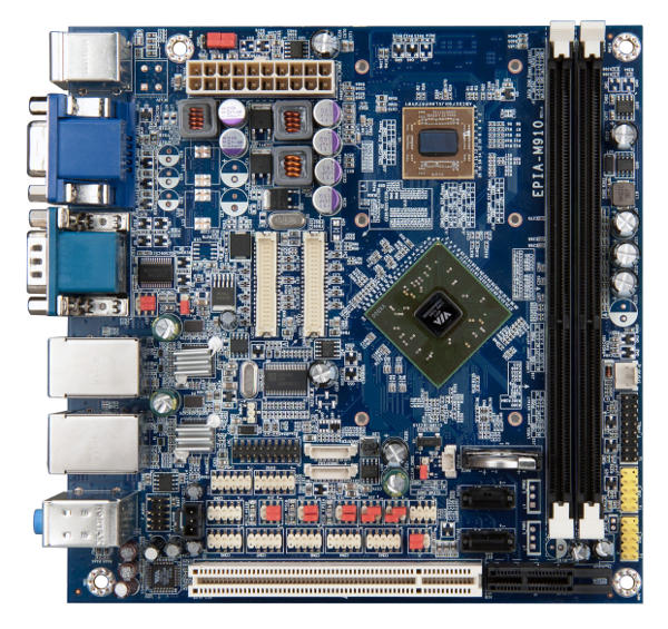 VIA EPIA-M910 Mini-ITX Board - Top