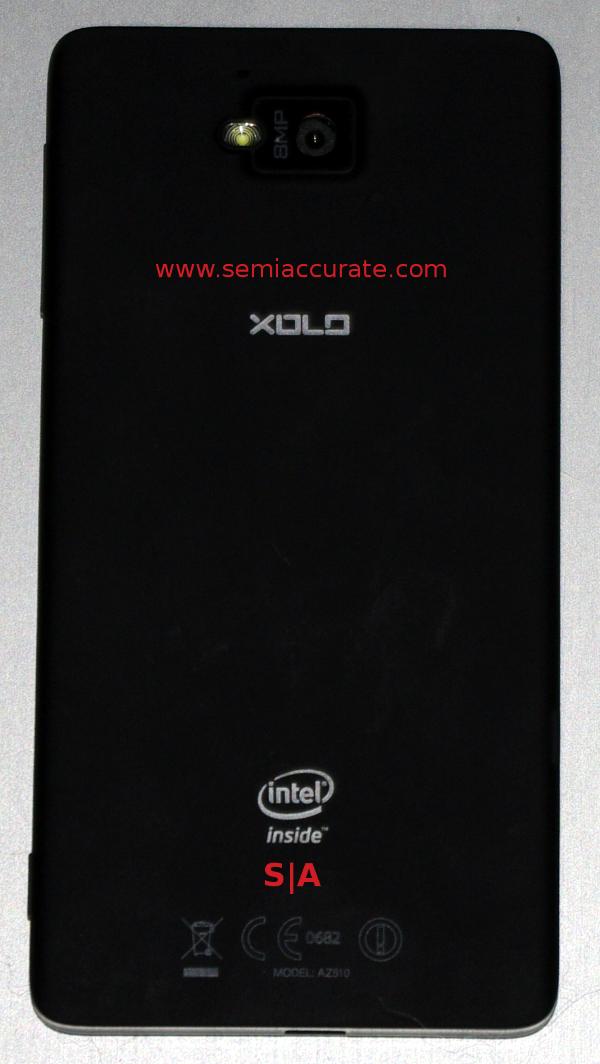 Intel Medfield Lava Xolo X900 phone read