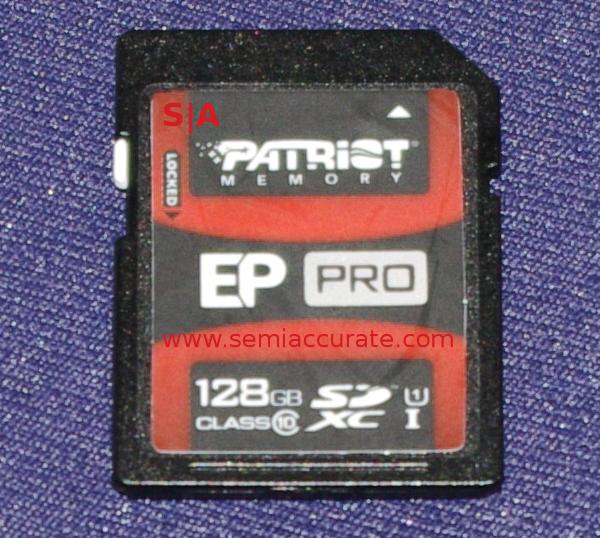 Patriot 128GB SDXC EP Pro