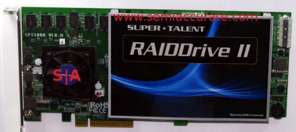 SuperTalent Raiddrive II PCIe SSD