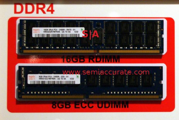 Hynix DDR4 DIMMs