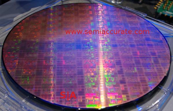 Intel Rosepoint wafer