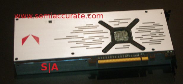 Air cooled AMD Vega GPU rear