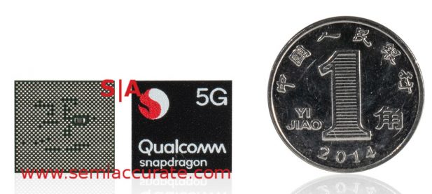Qualcomm Snapdragon 765 5G SoC front and back