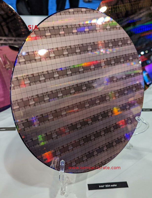 Intel 20a Wafer