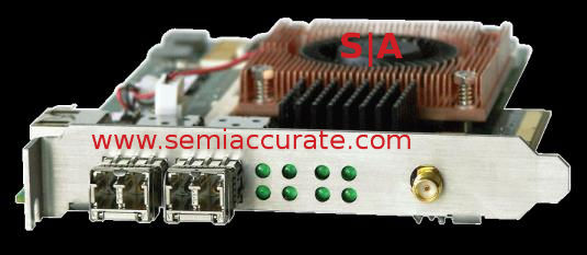 Netronome and Argon Blaster network test card