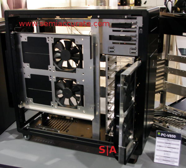 Lian-Li PC-V850 case and air routing fans