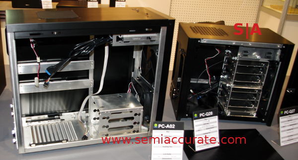 Lian-Li PC-A02 and PC-Q28 cases