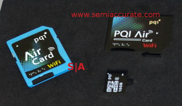 PQI Air Card wireless SD sleeve