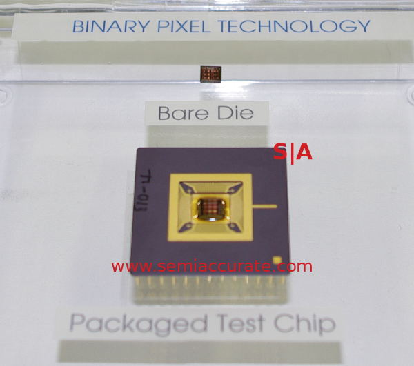 Rambus Binary Pixel sensor and chip