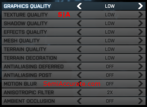 BF3 Settings