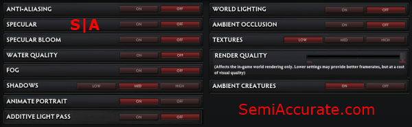 DOTA2 Settings