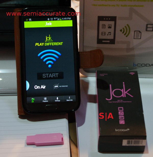 Jak dongle, app, and box