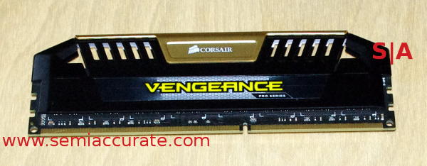 Corsair Vengeance DDR3-3200 memory