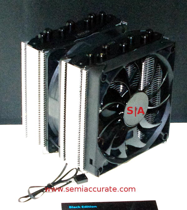 Gelid Black Edition CPU heatsink and fan