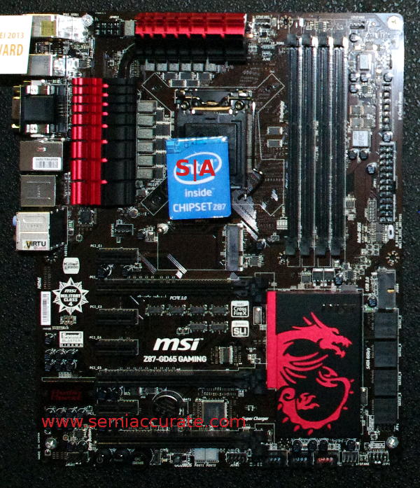 MSI Z85-GD5 Gamer board