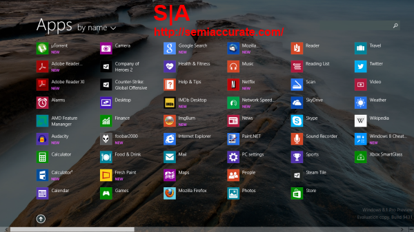 Windows 81 All Apps