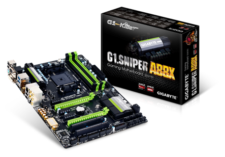 Gigabyte AMD Kaveri based G1.Sniper A88X motherboard