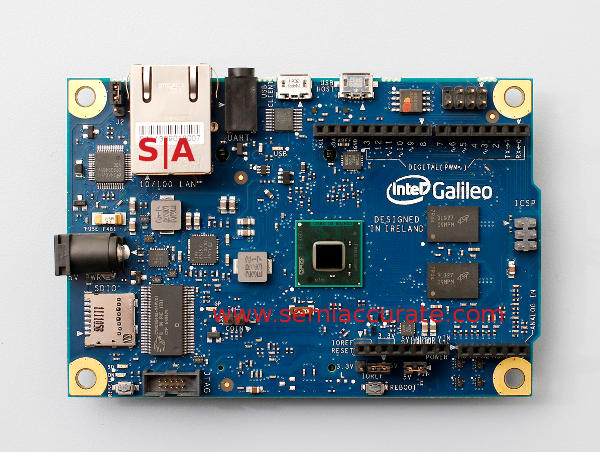Intel Galileo Quark X1000 based Arduino board
