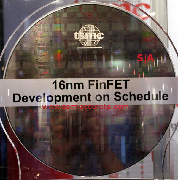 TSMC 16nm FinFET wafer