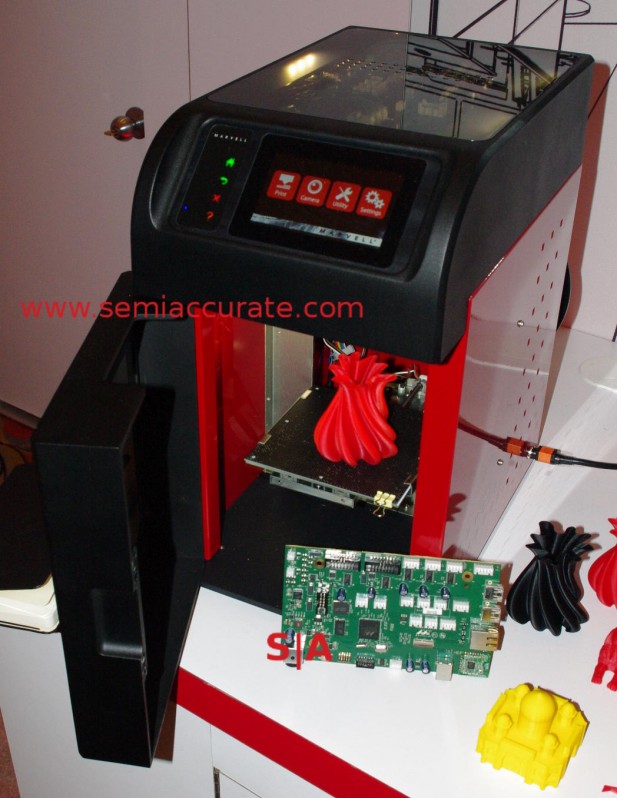 Marvell 3D printer and board