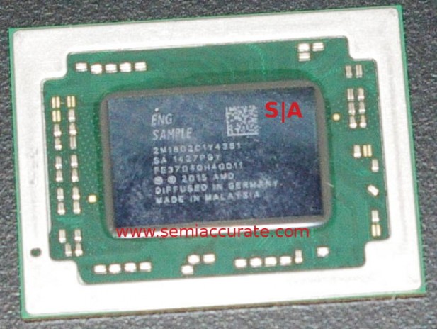 AMD Carrizo package picture