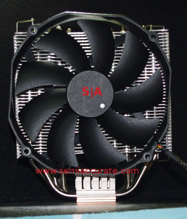 Gelid Antarctica heatsink and fan