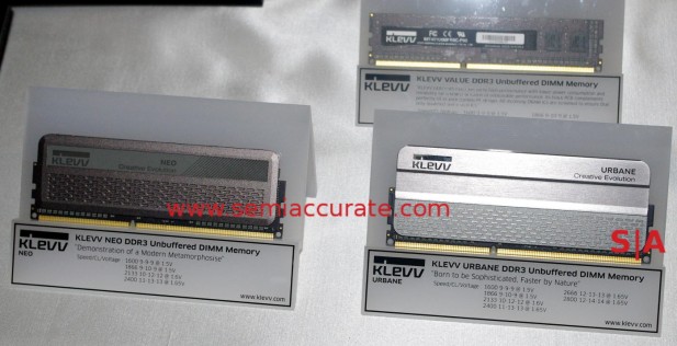 Hynix Klevv DDR3 sticks