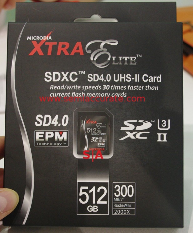 Microdia 512GB SD4.0 card