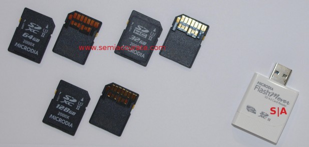 Microdia SD4.0 cards and SD4.0 reader