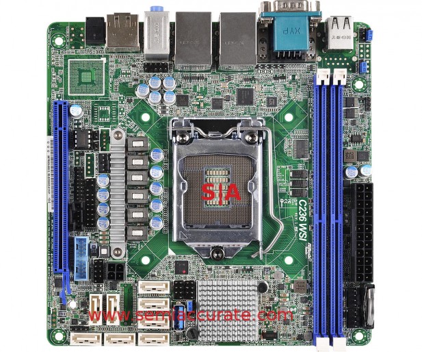 Asrock Rack C236 WSI workstation board